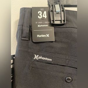 NWT Hurley Men’s Short Black Sz 34 Phantom